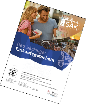 Einkaufsgutschein der Stadt Bad Säckingen